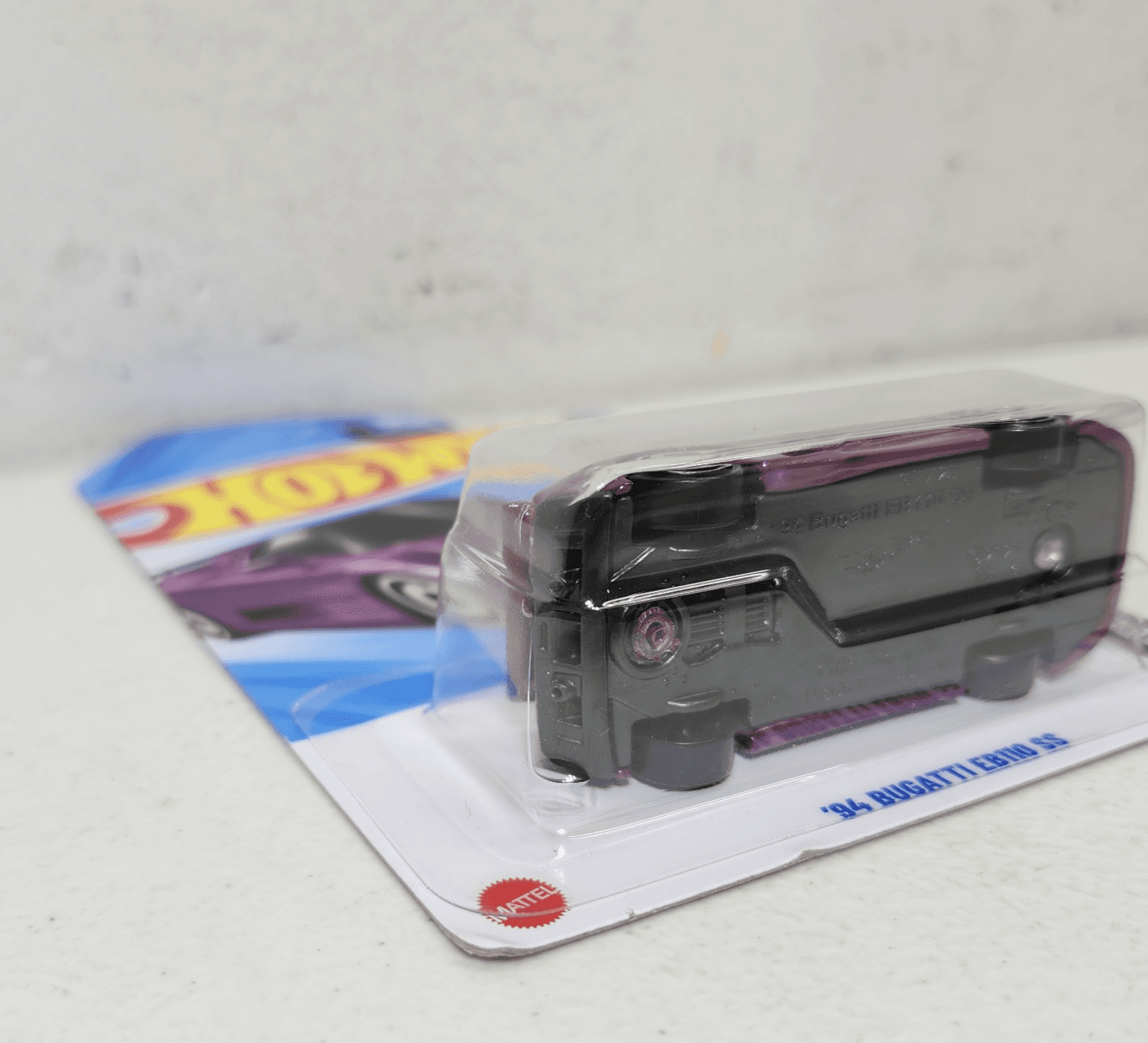2025 Hot Wheels '94 Bugatti EB110 SS HW Race Day Purple Car 1/64 Toy Vehicle NEW - Thumbnail 4