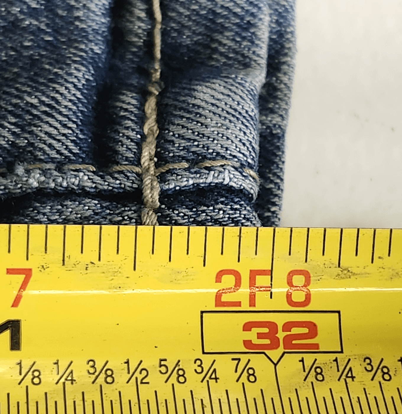 WXYZ Nomad Slim Fit Jeans Men's 32x32 Blue Faded Stretch Denim Modern Tapered - Thumbnail 3