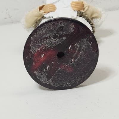 Vintage Christmas Caroler Figure With Sheet Music. 9" Holiday Home Decor - Thumbnail 8