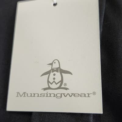 Munsingwear Button Down Shirt Mens Size XXL Black Long Sleeve NEW - Thumbnail 8