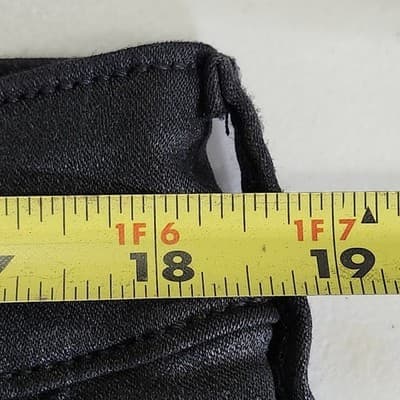 Time & Tru Womens 18 Black Flare High Rise Pants NEW - Thumbnail 2