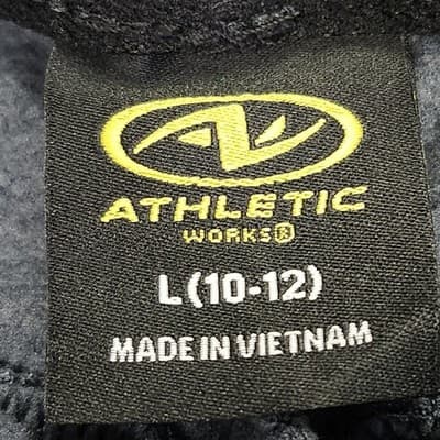 Athletic Works Boys Tech Fleece Jogger Sweatpants Size L 10-12 Gray NEW - Thumbnail 8