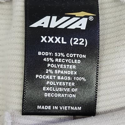 Avia Lounge Shorts Activewear Women’s Size XXXL 22 Casual W/Pockets NEW - Thumbnail 8