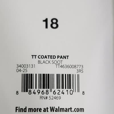 Time & Tru Womens 18 Black Flare High Rise Pants NEW - Thumbnail 7