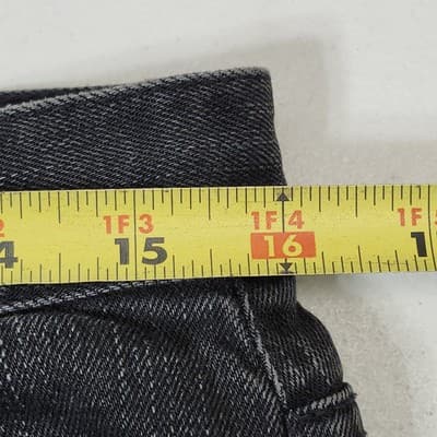 Ralph Lauren LRL Lauren Women's Straight Fit Jeans Size 8 Black Denim Pants - Thumbnail 2
