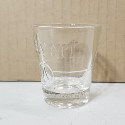 Vintage Calvert A American Whiskey 4411 Clear Shot Glass 2oz - Thumbnail 2