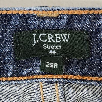 J. Crew Women's Size 29 Low-rise Bootcut Jeans Blue Denim Pants - Thumbnail 8