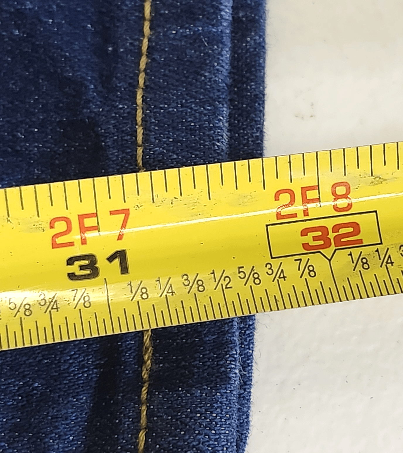 Levi's Skinny Jeans Men's 30x32 Blue Denim Stretch Slim Fit Casual - Thumbnail 3