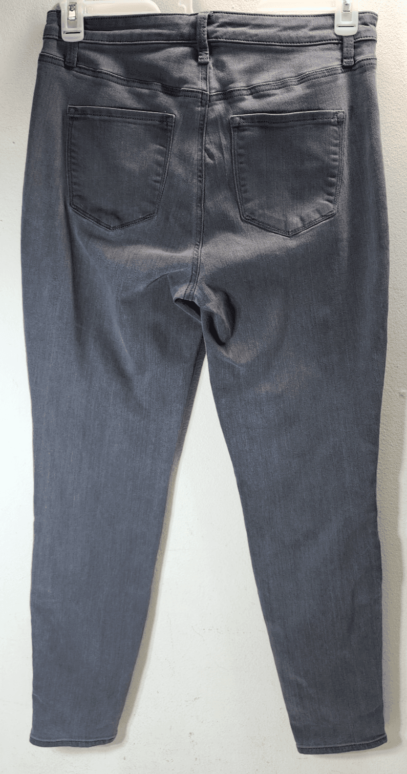 Talbots Womens Size 10 Jegging Ankle Pants Gray - Thumbnail 4