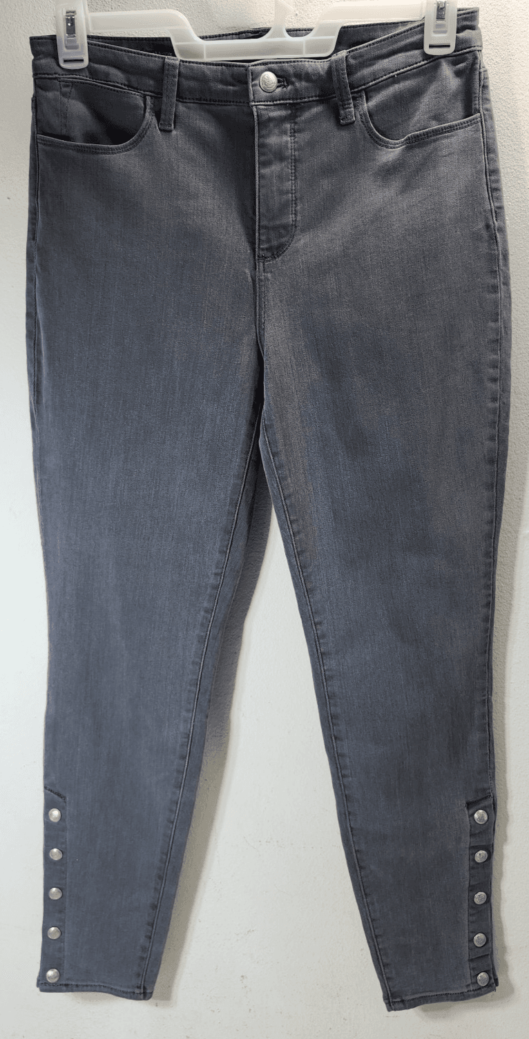 Talbots Womens Size 10 Jegging Ankle Pants Gray - Thumbnail 5