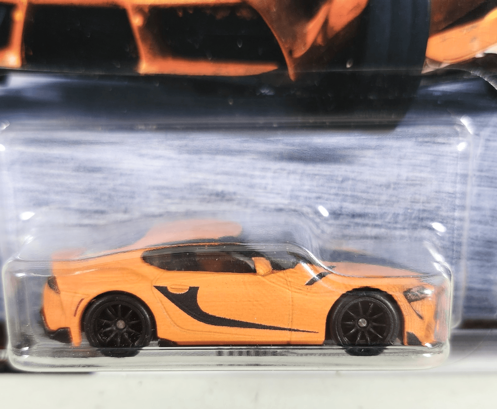 Hot Wheels Fast & Furious Premium Fast Superstars Toyota GR Supra Orange Car NEW - Thumbnail 2