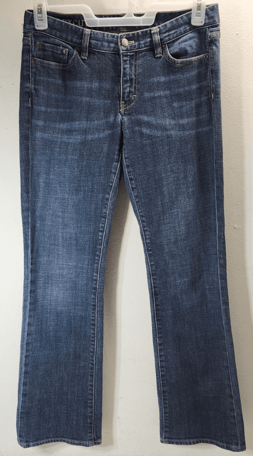 J. Crew Women's Size 29 Low-rise Bootcut Jeans Blue Denim Pants - Thumbnail 5