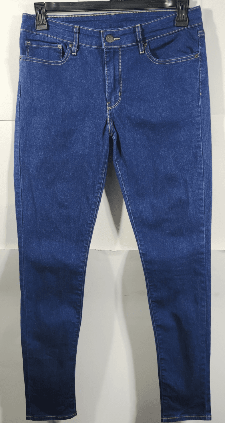 Levi's Skinny Jeans Men's 30x32 Blue Denim Stretch Slim Fit Casual
