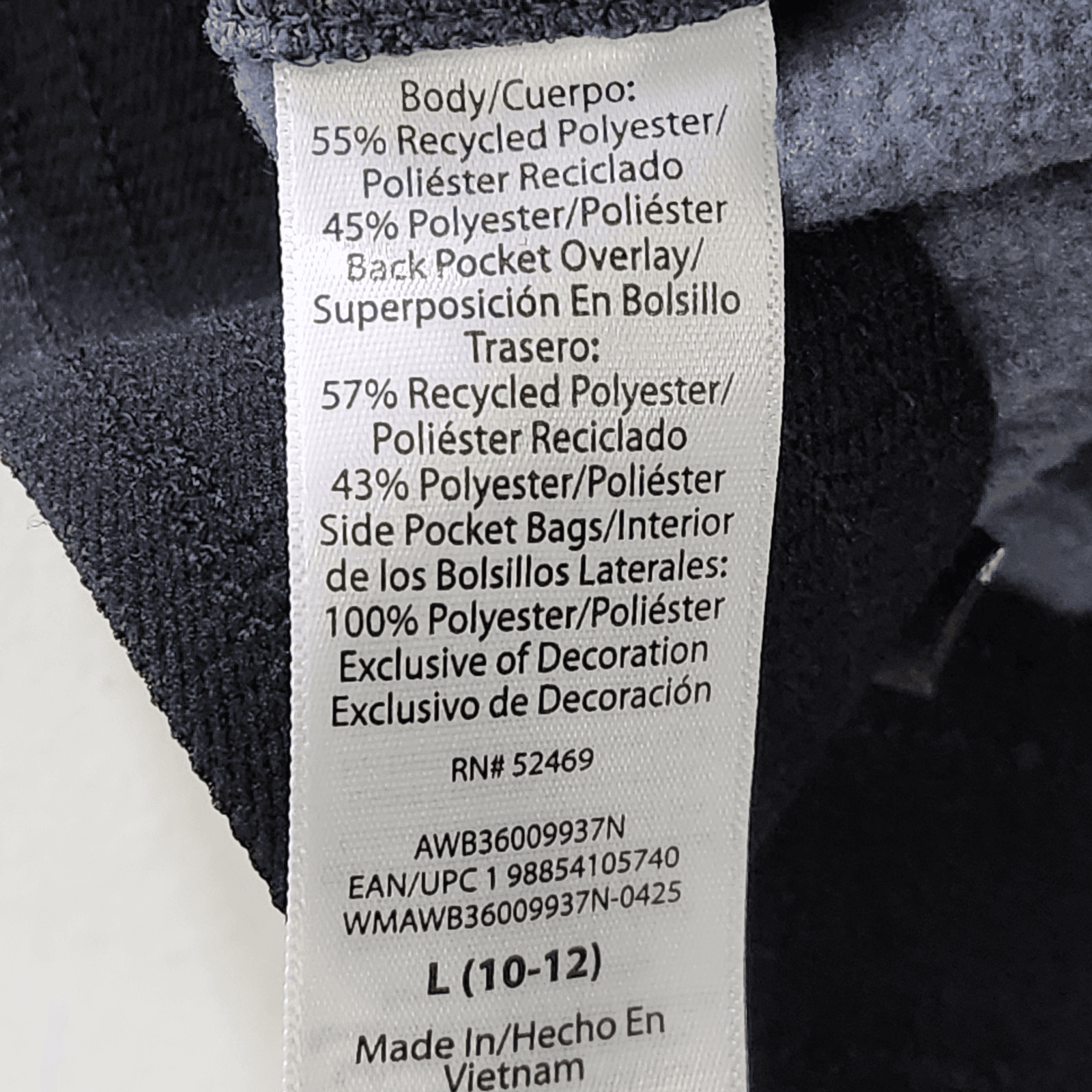 Athletic Works Boys Tech Fleece Jogger Sweatpants Size L 10-12 Gray NEW - Thumbnail 9
