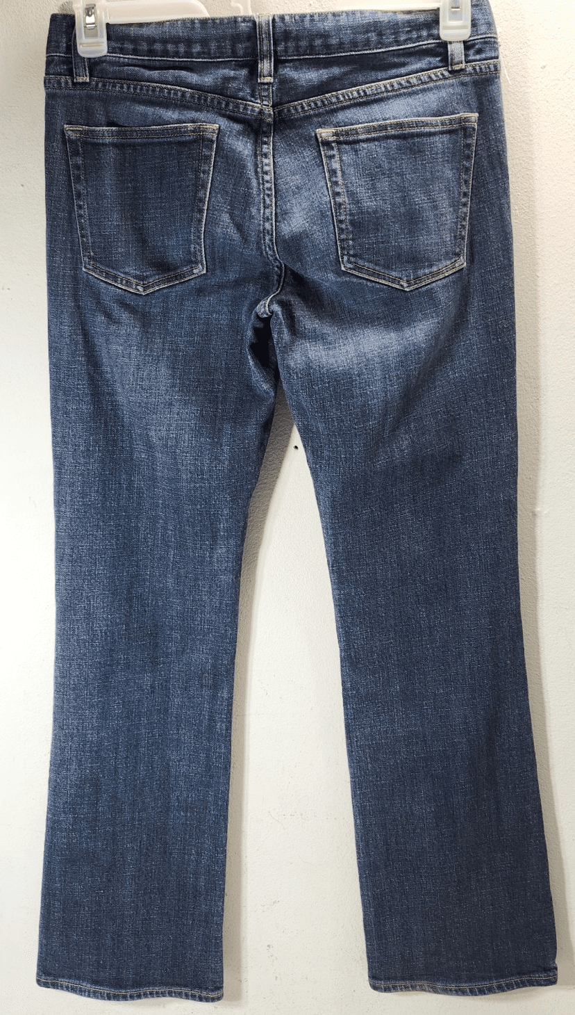 J. Crew Women's Size 29 Low-rise Bootcut Jeans Blue Denim Pants - Thumbnail 4