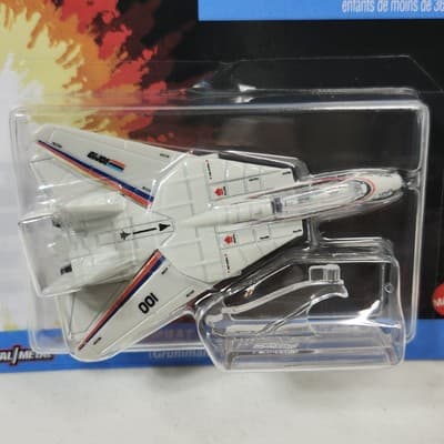 Hot Wheels Premium POP Culture G.I.Joe Jet Skystriker F-14 Plane Toy NEW - Thumbnail 2