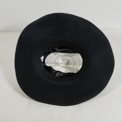 Western Express Hat Cowboy Kids Size Black Felt Wide Brim Western Mexico - Thumbnail 11