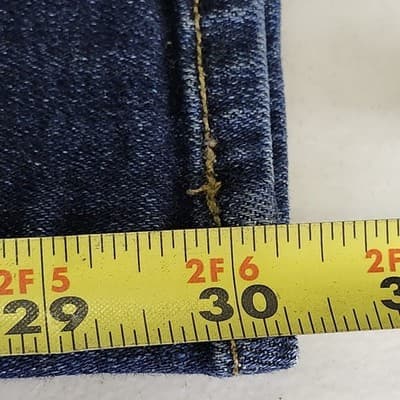 Principle Denim Innovators Jeans Women's 28 Low Rise Blue Pants Normcore - Thumbnail 3