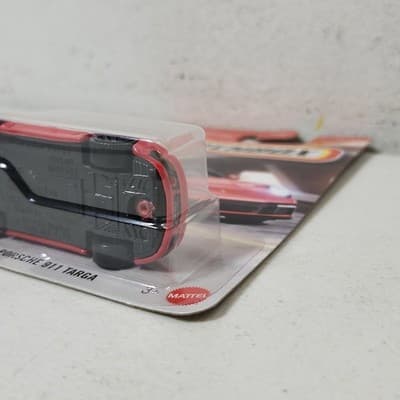 2025 Matchbox Porsche 911 Targa Red Car 1/64 Toy Vehicle NEW - Thumbnail 6