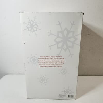 Dept 56 Billy Buttons Christmas Snowman Large Candle Holder Holiday Home Decor - Thumbnail 11