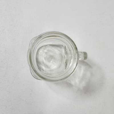 Vintage Golden Harvest Clear Glass Mason Handled Drinking Jar Mug - Thumbnail 7