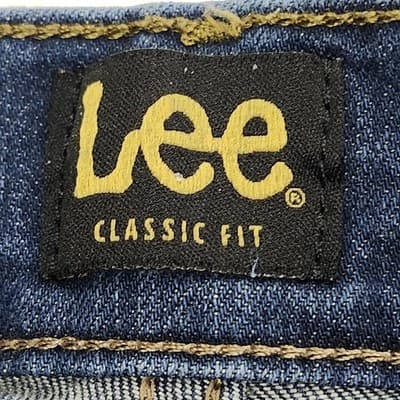 Lee Mens Jeans 28x30 Classic Fit Blue Denim Pants - Thumbnail 7