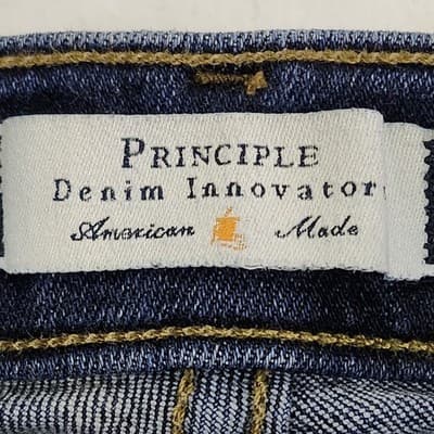 Principle Denim Innovators Jeans Women's 28 Low Rise Blue Pants Normcore - Thumbnail 7