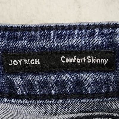 Dear John Jeans Womens 27 Blue Medium Wash Joyrich Comfort Skinny Stretch Denim - Thumbnail 8