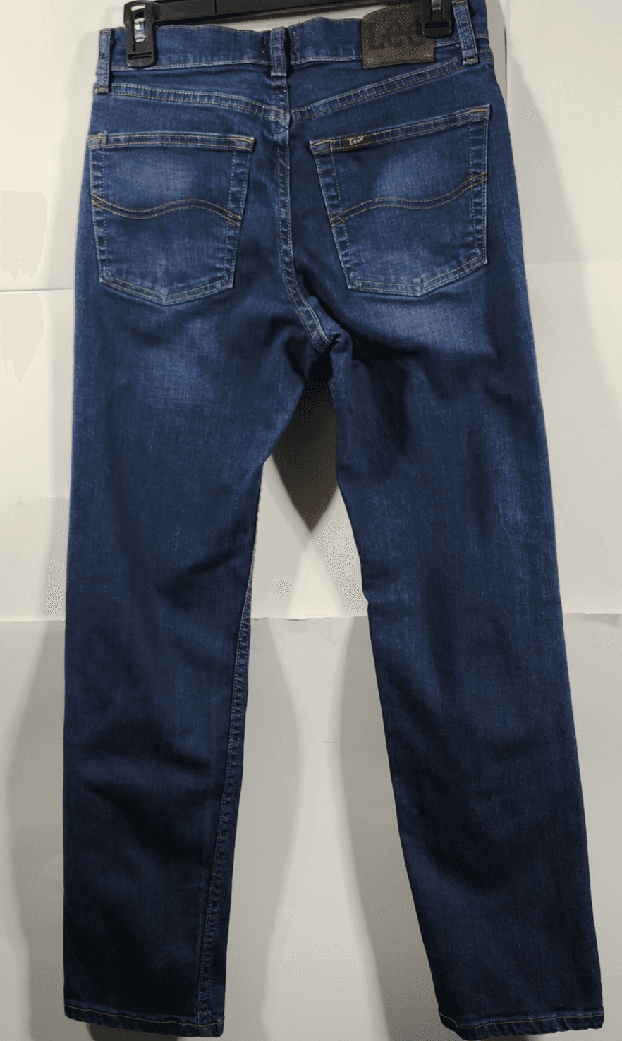 Lee Mens Jeans 28x30 Classic Fit Blue Denim Pants - Thumbnail 4