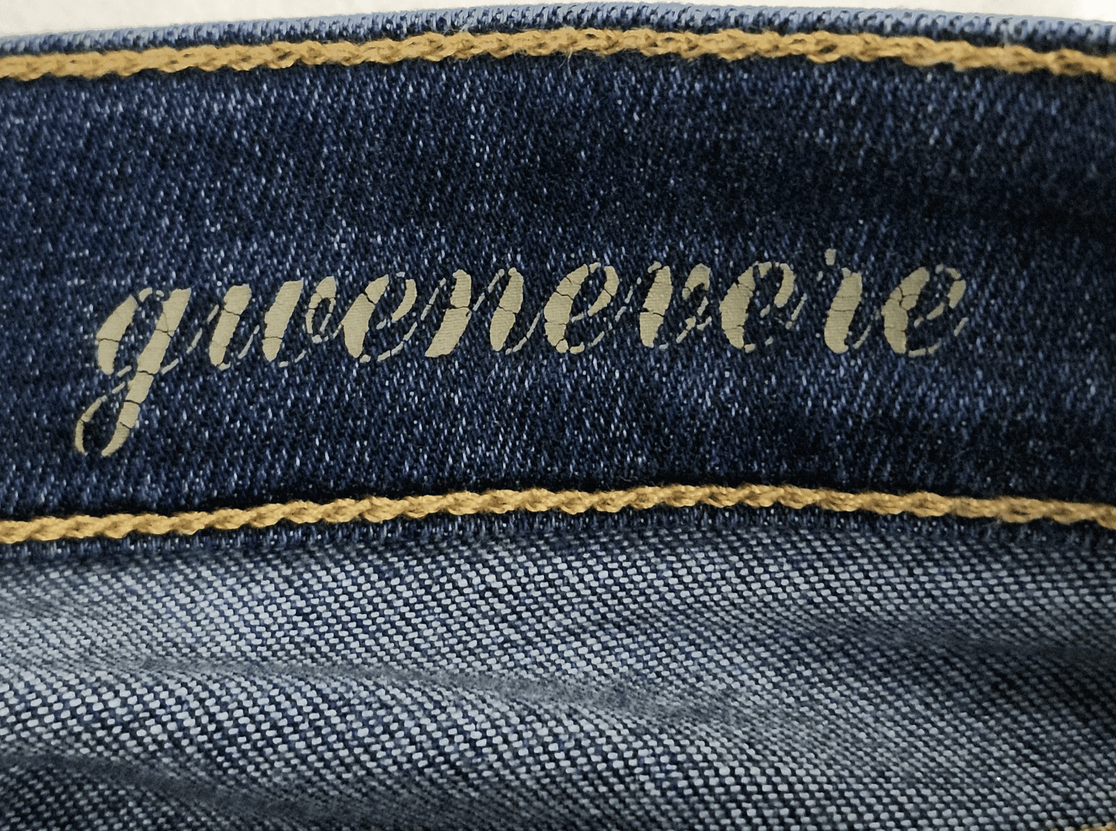 7 For All Mankind Jeans Womens 29 Ankle Gwenevere Blue DenimWhiskered Skinny Fit - Thumbnail 8