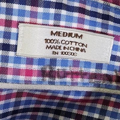 Peter Millar Button Up Shirt Mens Medium Plaid Long Sleeve Stretch Preppy Casual - Thumbnail 8