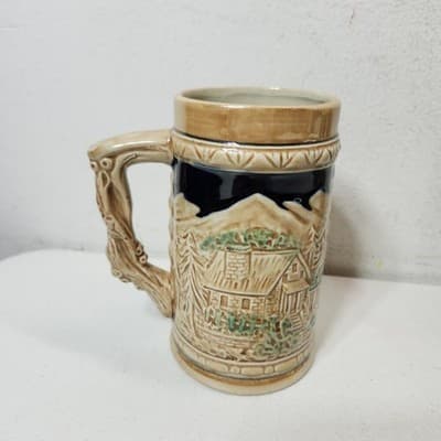 VTG Grants Beer Steins Mugs Home Bar Decor Bundle Lot Of 3 Made in Japan - Thumbnail 11