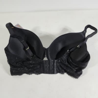 Joyspun Women’s 42DD Wirefree Black Bra Soft Plus Size NEW - Thumbnail 4