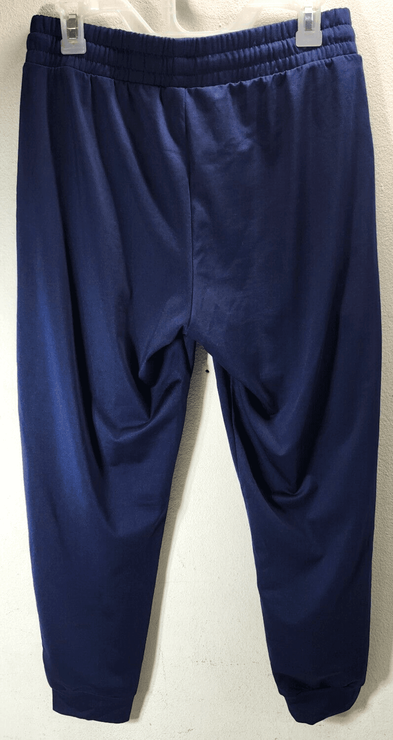 Yoga Pants Women's Size Large Navy Blue Pockets Yogipace NEW - Thumbnail 4