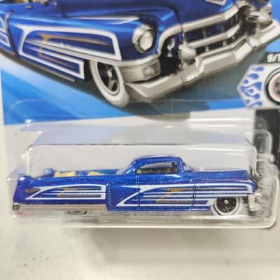 Hot Wheels Rod Squad Custom '53 Cadillac Blue Car 1/64 Toy Vehicle NEW - Thumbnail 2