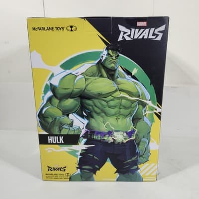 Marvel Rivals Gamer Verse McFarlane Variant Platinum Grey The Hulk 1/6 Statue - Thumbnail 7