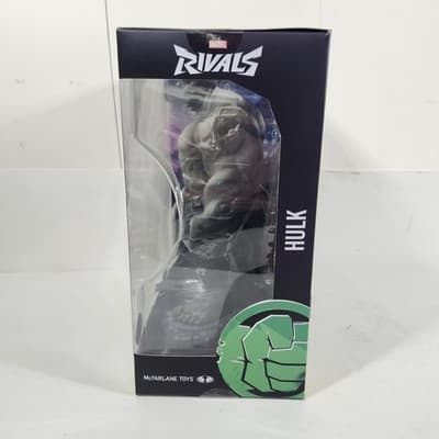 Marvel Rivals Gamer Verse McFarlane Variant Platinum Grey The Hulk 1/6 Statue - Thumbnail 8