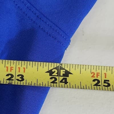 Nike Men's Dri Fit Golf Performance Polo Shirt Size XXL Blue Short Sleeve - Thumbnail 2