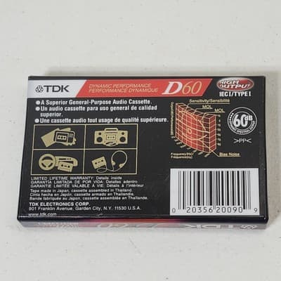 3 Maxell TDK Audio Cassette Tapes Bundle Lot Sealed NEW - Thumbnail 4