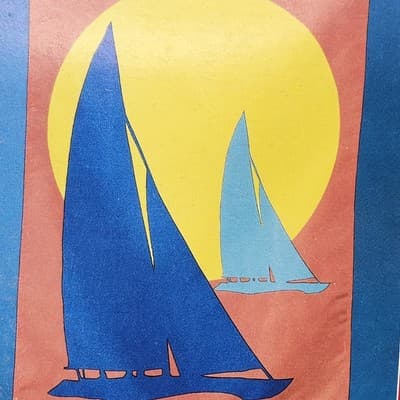 Forget Me Not American Greetings Sailboat Flag Banner 2'4” x 3’4” - Thumbnail 4