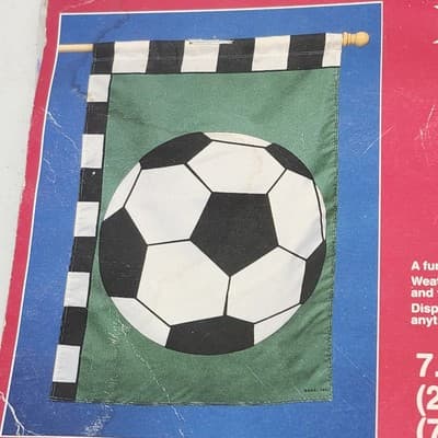 Forget Me Not American Greetings Soccer Flag Banner 2'4” x 3’4” - Thumbnail 4