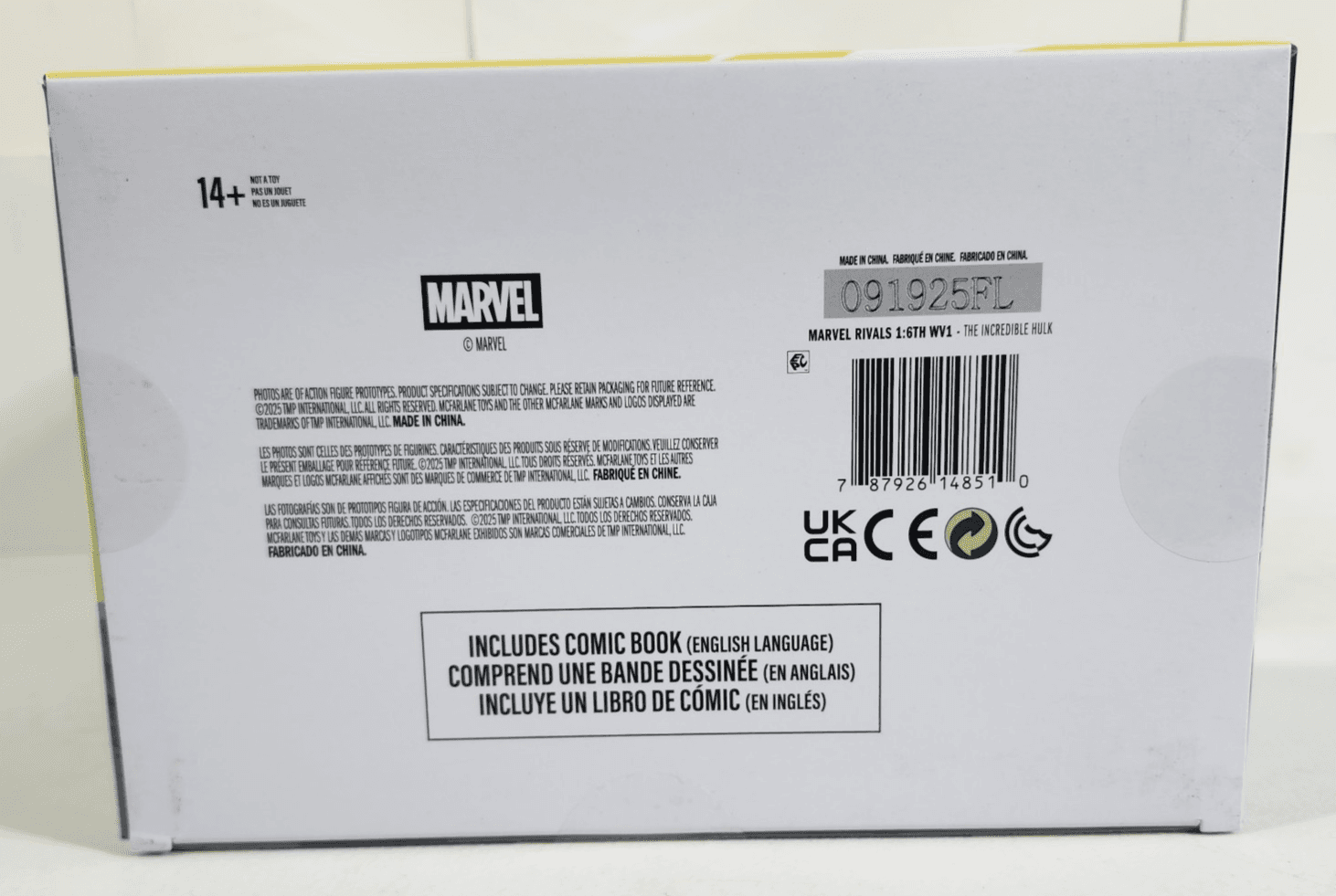 Marvel Rivals Gamer Verse McFarlane Variant Platinum Grey The Hulk 1/6 Statue - Thumbnail 9