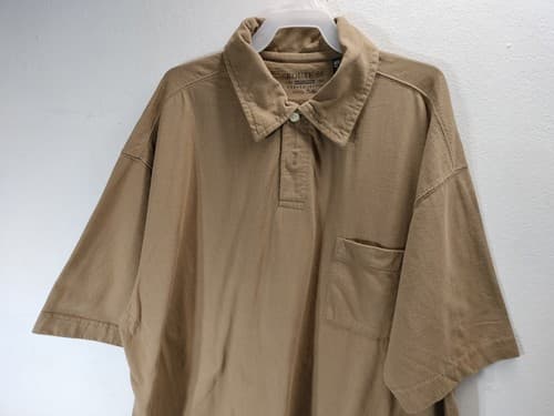Route 66 Mens Polo Shirt Size Medium Brown Short Sleeve Casual - Thumbnail 5