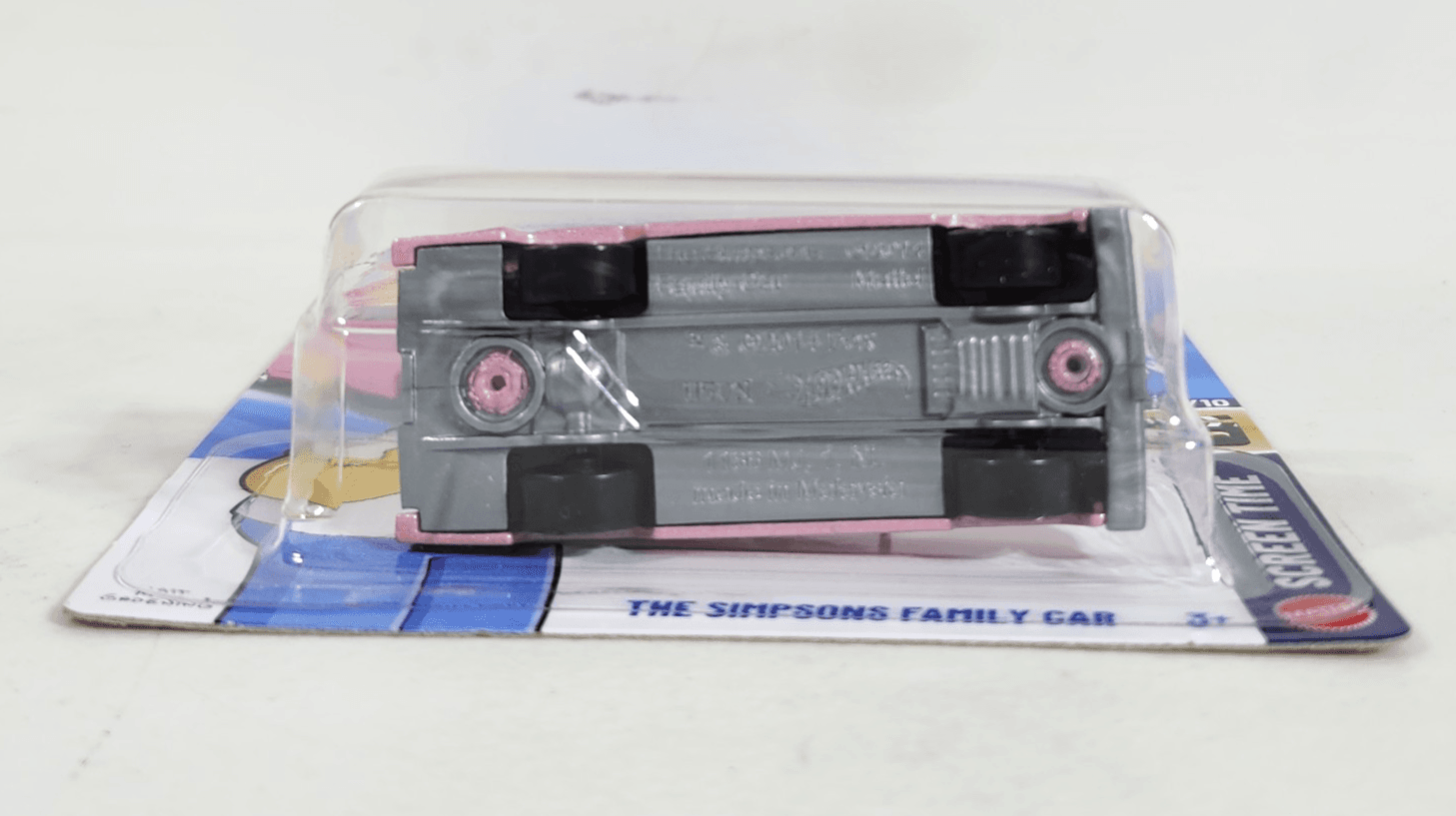 2026 Hot Wheels HW Screen Time The Simpsons Family Car Pink 1/64 Toy Vehicle NEW - Thumbnail 4