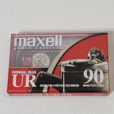 3 Maxell TDK Audio Cassette Tapes Bundle Lot Sealed NEW - Thumbnail 5