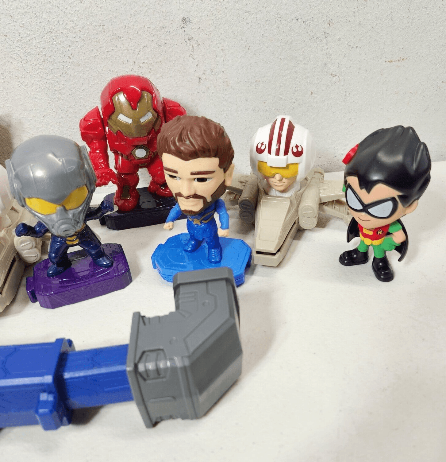 Ironman Groot Happy Meal Toys Bundle Lot of 11 Figures Disney Marvel - Thumbnail 2