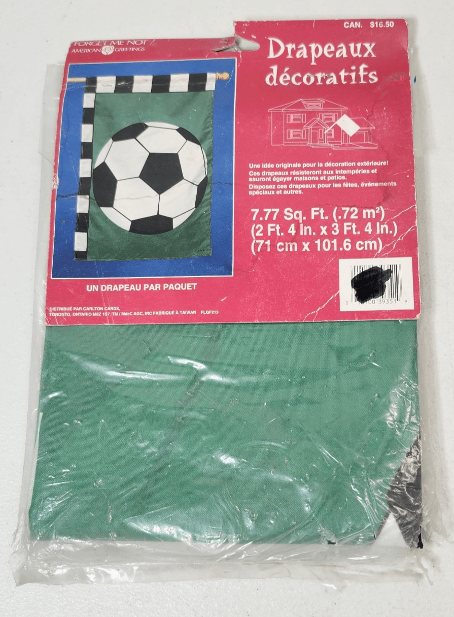 Forget Me Not American Greetings Soccer Flag Banner 2'4” x 3’4” - Thumbnail 5