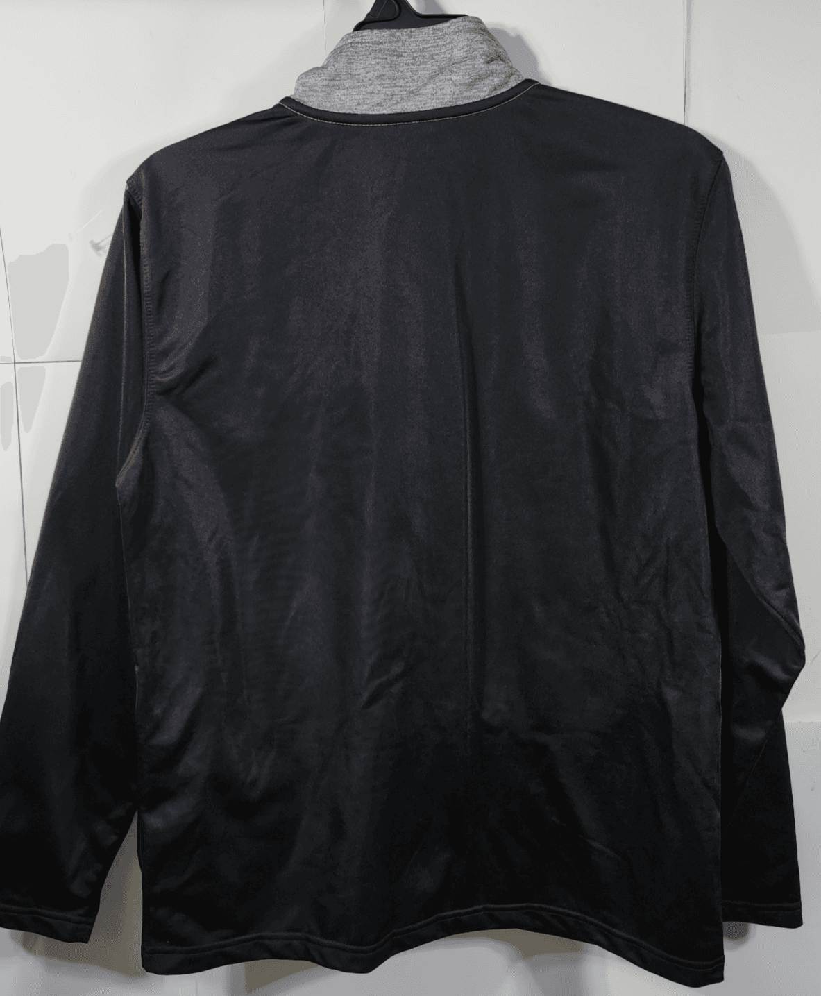 And1 TrackJacket Men's Medium Gray Logo Basketball Full Zip Coat - Thumbnail 6