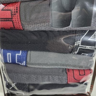 AND1 Men's XL Flex Mid Length Boxer Briefs 6 Pairs Underwear NEW - Thumbnail 7