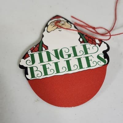 Dept 56 Jelly Belly Snowman Ornament Xmas Vintage Jingle Bells Holiday Decor - Thumbnail 2